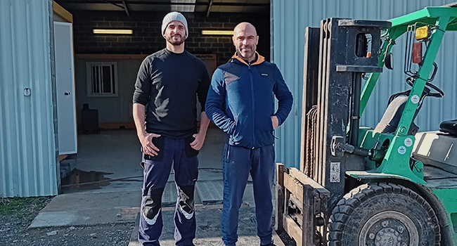 Guillaume Bouvry et Grégory Willerval, fondateurs de BWMI